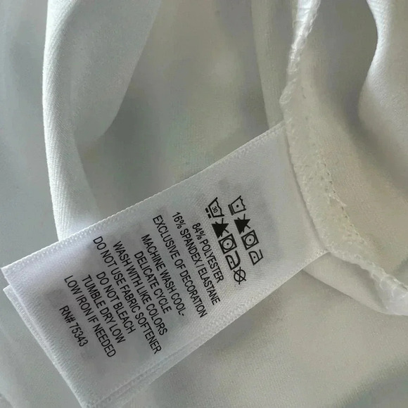 Tommy Bahama Size S White and Blue Collared Golf Polo Shirt NEW! - Picture 4 of 5